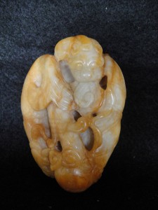 名貴石種金包銀留皮籽料