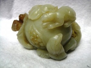 和闐白玉籽料、古玉、和田玉 