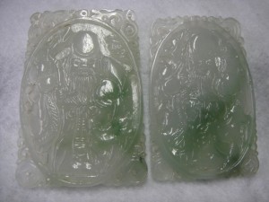 福祿壽老翡翠對牌